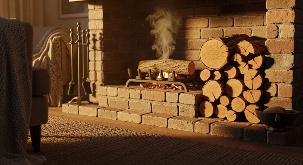 firewood for chimneys
