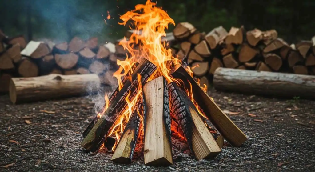 The Magic of Dry Seasoned Firewood