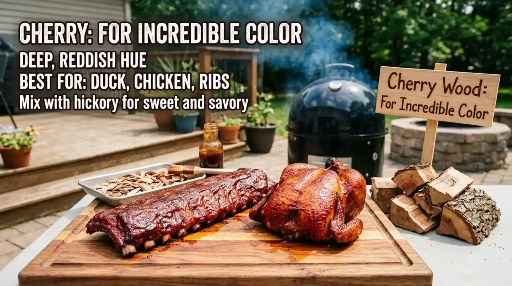 cherry wood for meat
