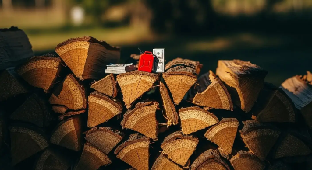 firewood delivery distance