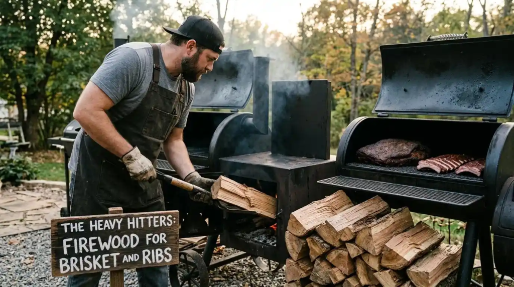 firewood for brisket and ribs