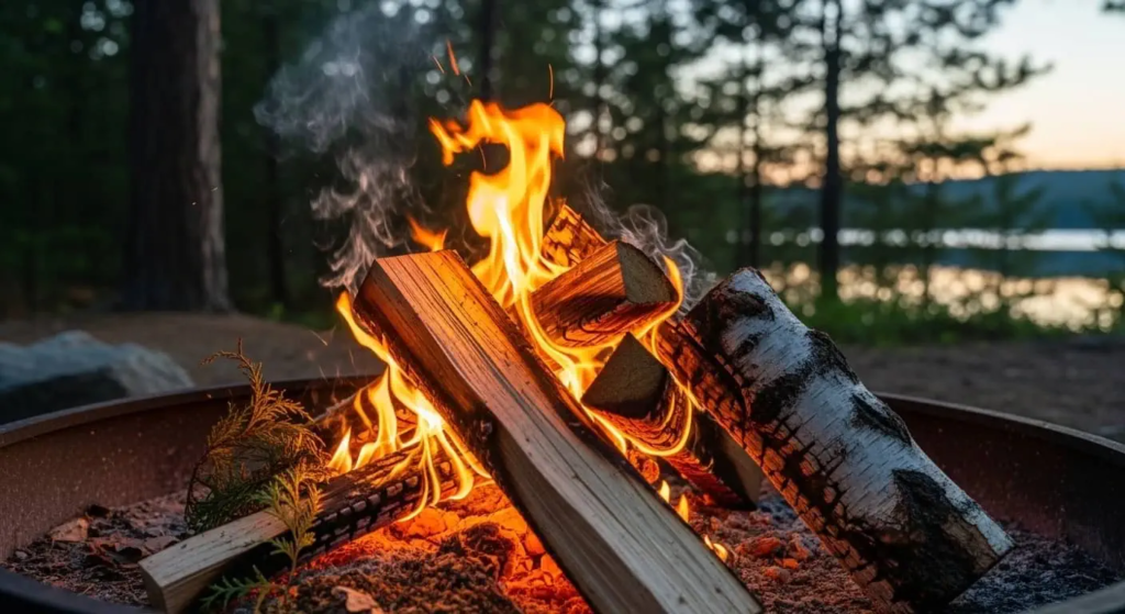 Best Firewood for Campfires: Easy to Light, Long-Lasting, Minimal Smoke