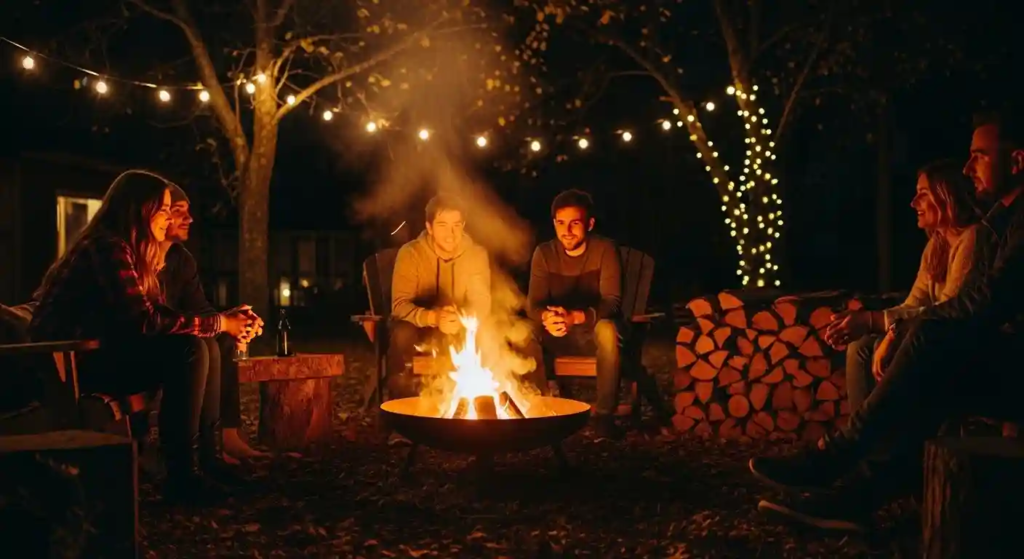 Creating Ambiance at Outdoor Gatherings with Firewood