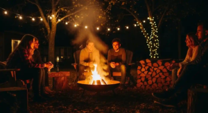 firewood for outdoor gatherings