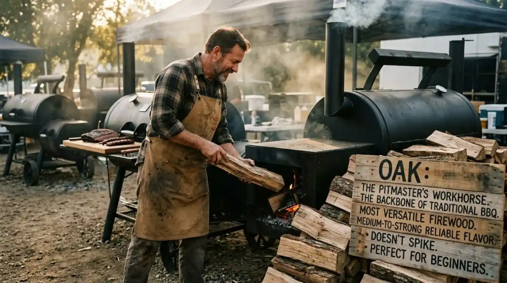 firewood oak pitmaster’s workhorse