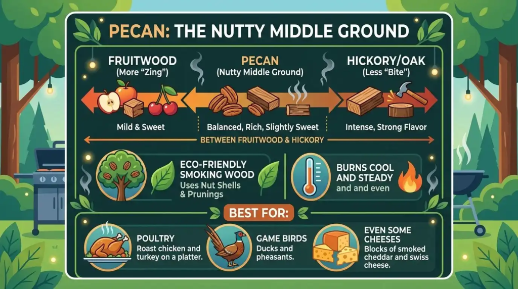 pecan smoking wood option