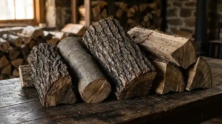 types of firewood for winter evenings