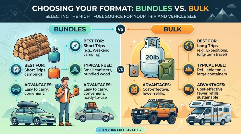 bundles vs bulk firewood