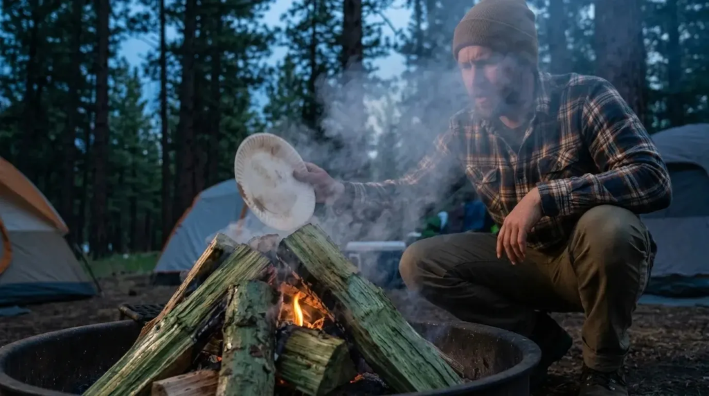 kiln dried firewood for camping use