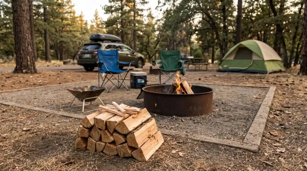 pre cut firewood for camping