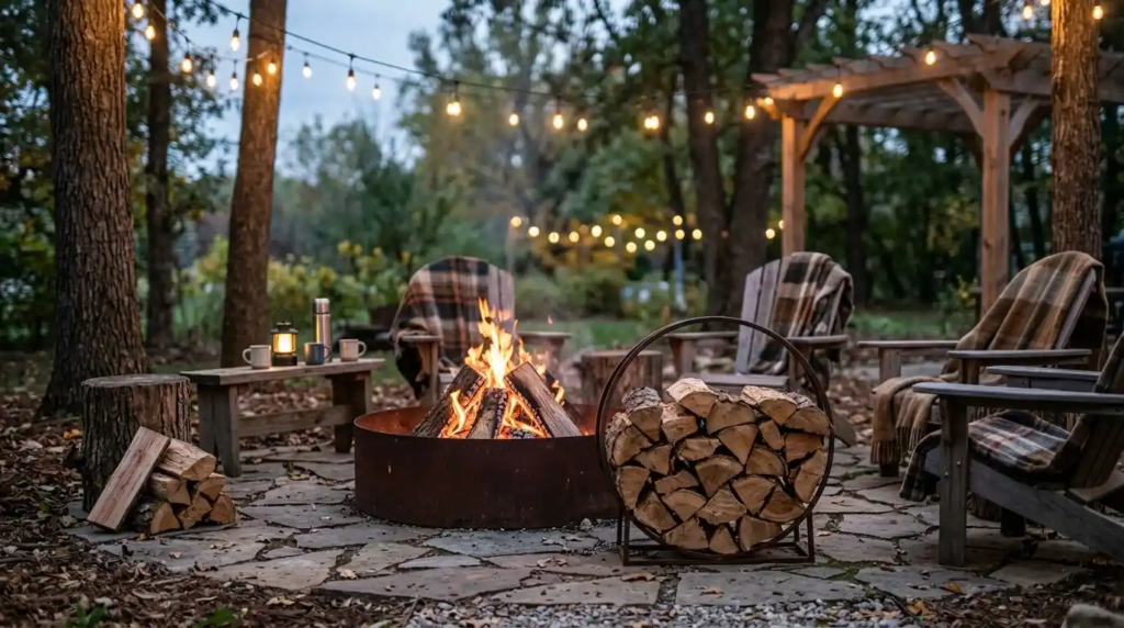 firewood for outdoor gatherings