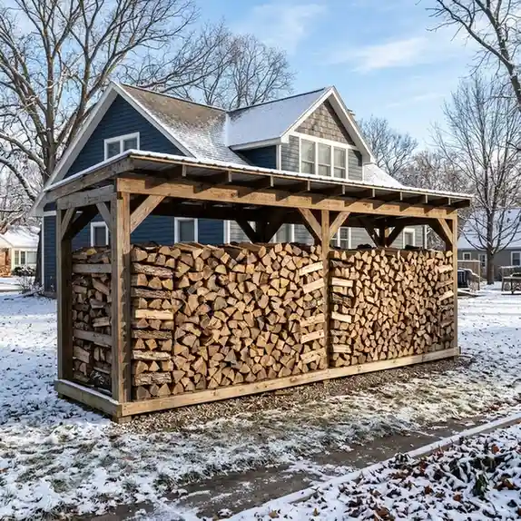 scheduled firewood delivery service