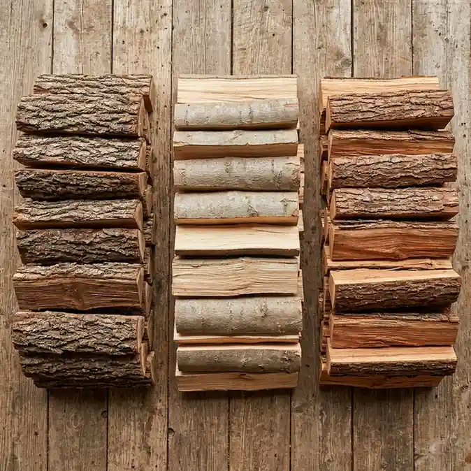 types of firewood