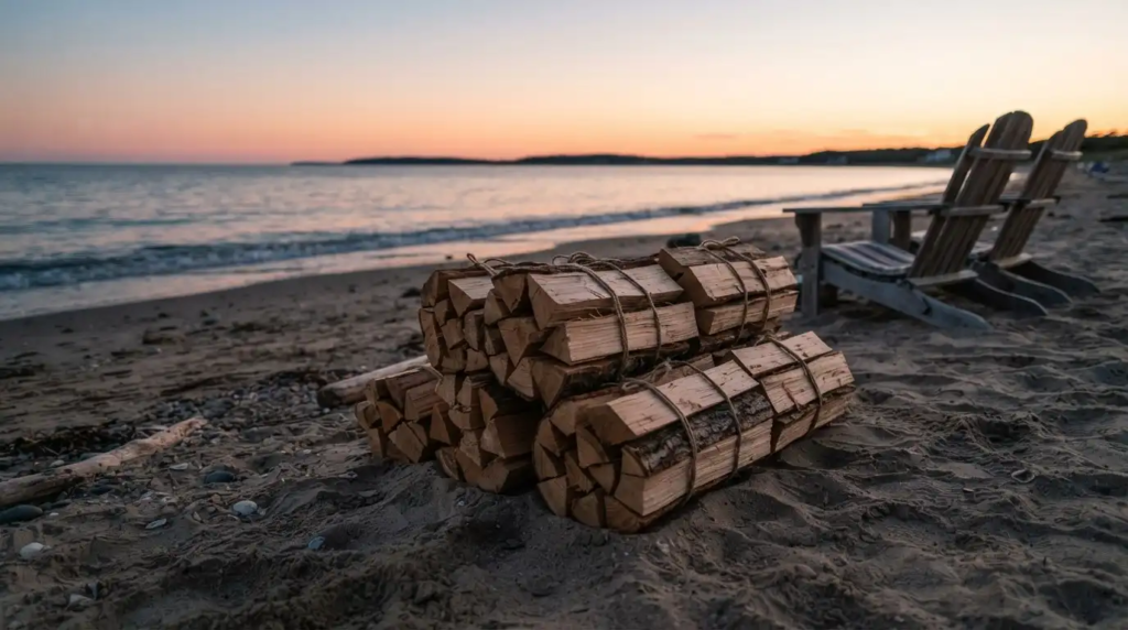 bonfire wood bundles