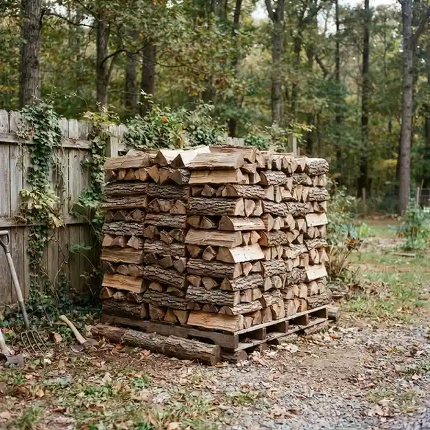 half cord firewood germantown wi