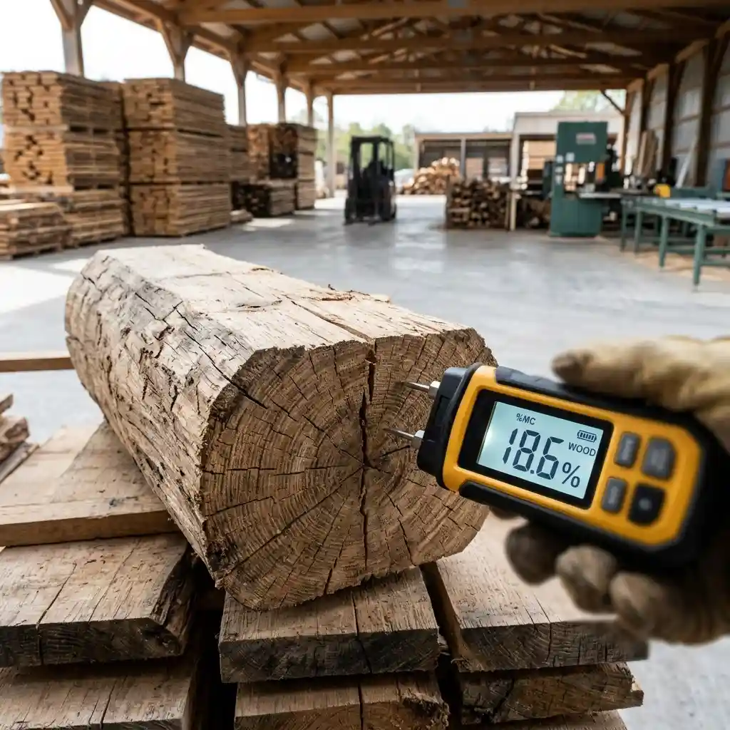 properly seasoned firewood