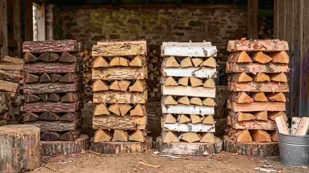 birch firewood type comparison