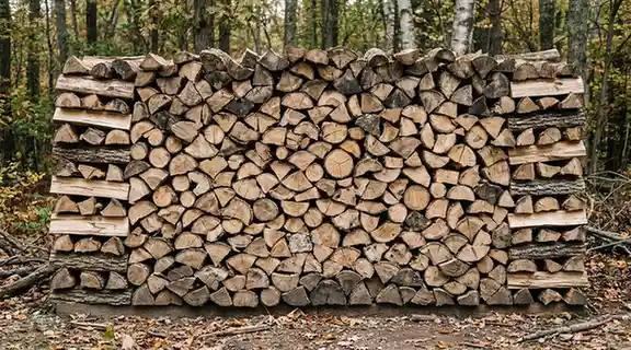 how much firewood is in a cord