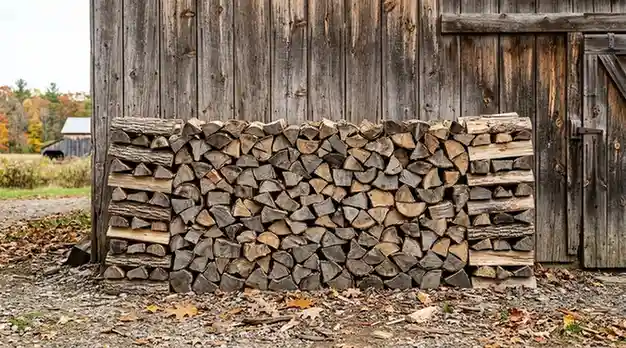 rick of wood firewood wisconsin