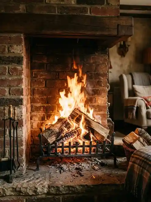 seasonal fireplaces
