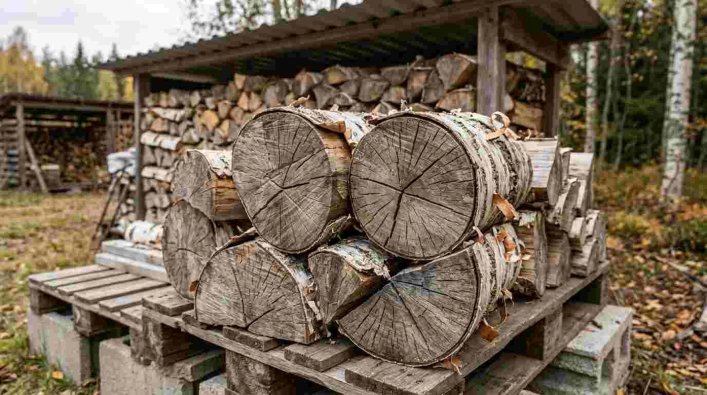 seasoned birch firewood guide