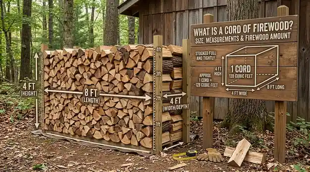 What Is a Cord of Firewood? 12 Point Farm’s LLC