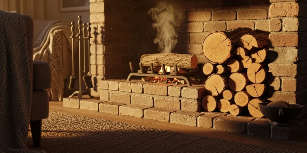 firewood for chimneys