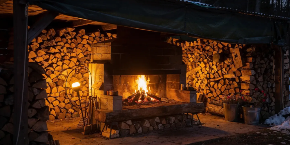 Firewood for cozy night