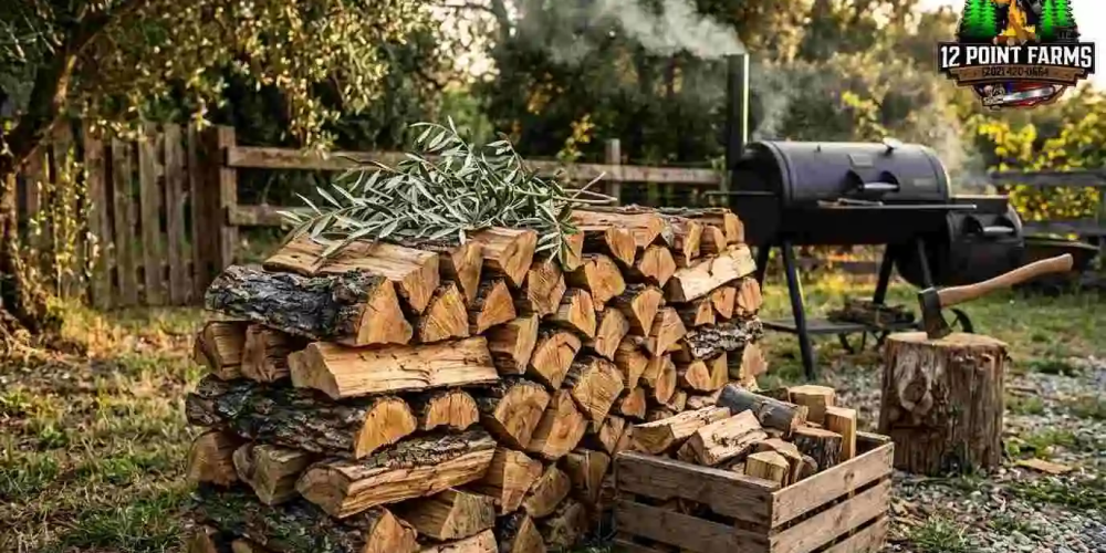 olive firewood for smoking